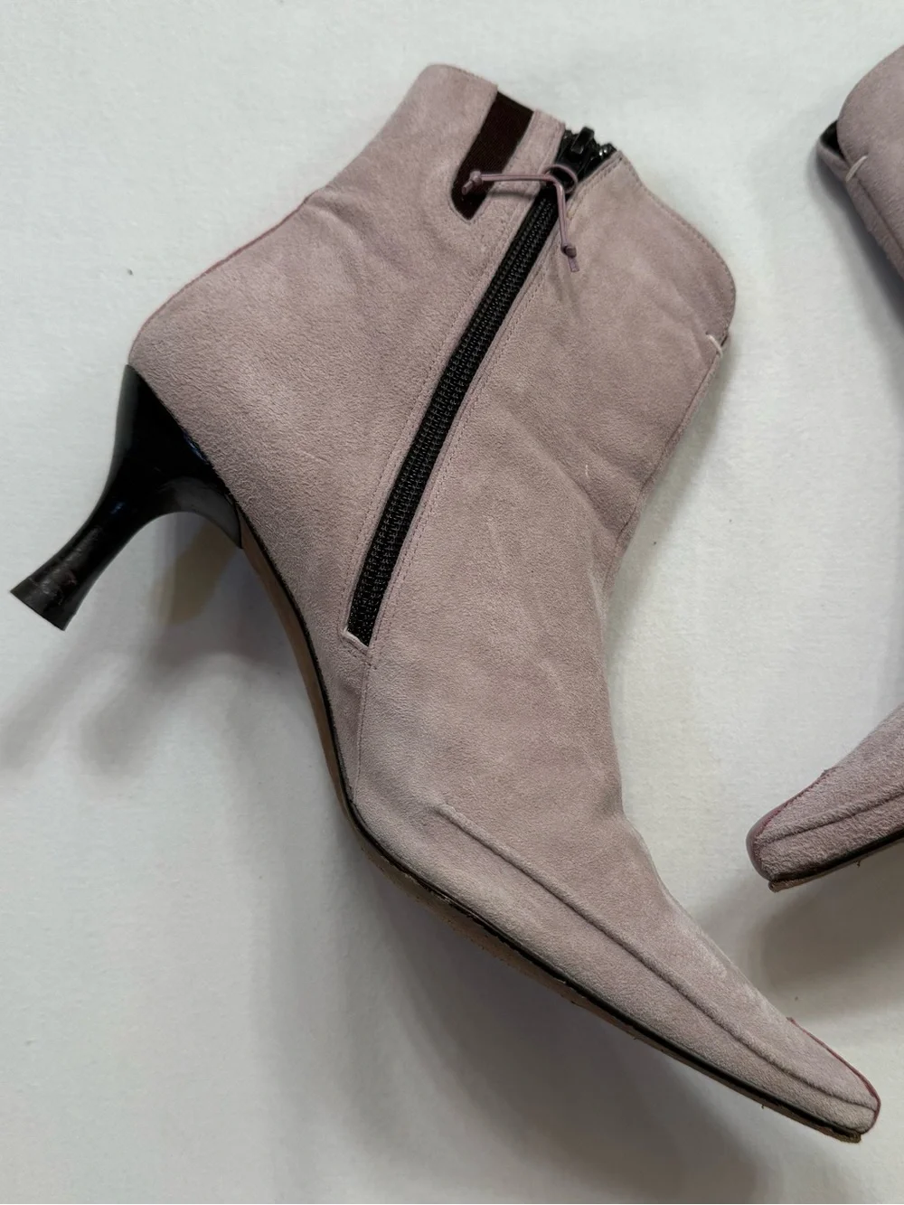 Vintage Donald J. Pliner Suede Booties